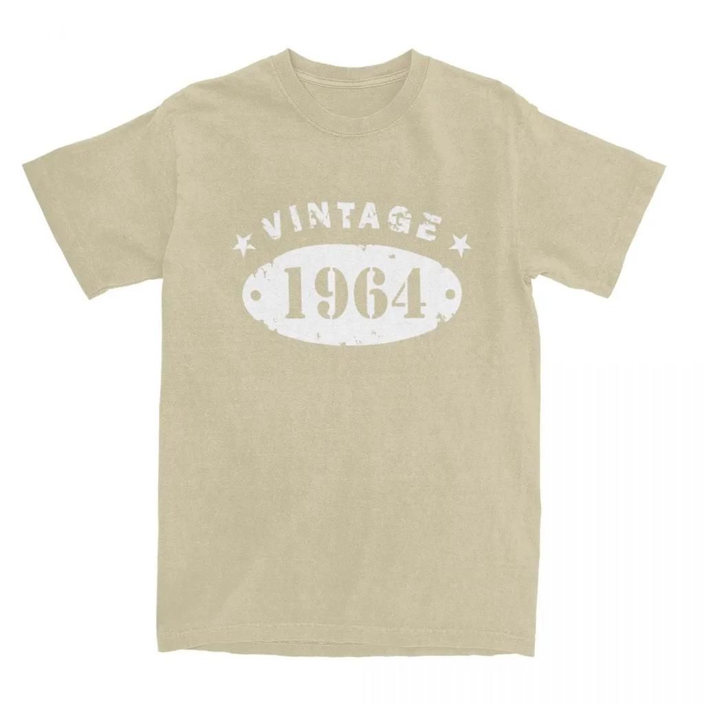 Born In 1964 Vintage 60th Birthday Gift Apparel Shirts for Men Women 60 Years Old People Humor  Graphic Printed Tee