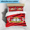 3pcs Bayer Football Club Printed Bedding Set Duvet Cover Closure Includes 1 Duvet Cover & 2 Pillowcases Bedding Sets Home Decor Gifts