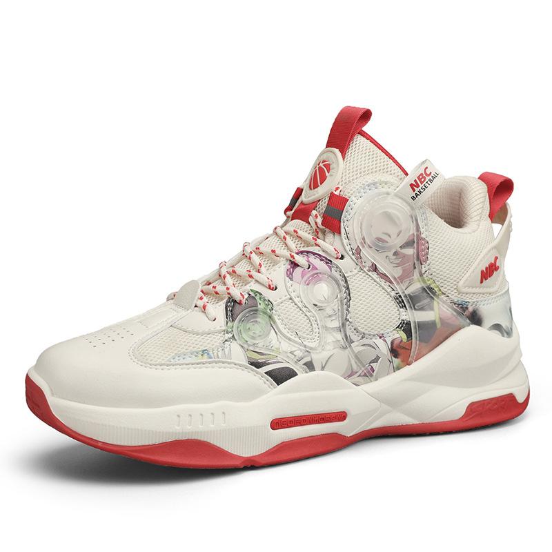 

5D граффити молодежные спортивные туфли высокие шнуровка платформа баскетбольные туфли четыре сезона модные повседневные туфли N058 44