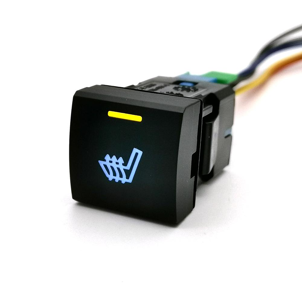 1PC Car LED DRL Radar Power on Off Fog Light View Switch Button Fit for Toyota Camry for Corolla Altis 2019 for Prado 150 2020