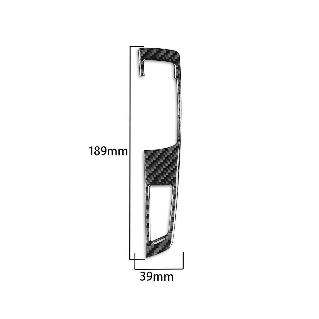 Für BMW X3 F25 2011-2017 X4 F26 2014-2017 Kohlefaser Schaltknüppel Elektronische Handbremse Rahmen Abdeckung Zierleiste Aufkleber Zubehör