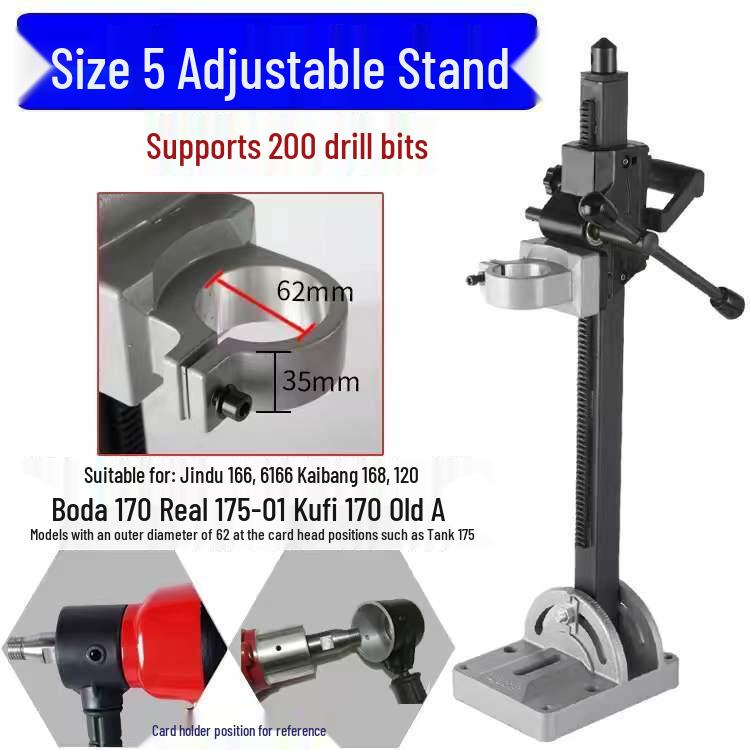Jindu Dual-Use Strassbohrerständer: Vertikale Stanze für Schreibtisch und Handgebrauch