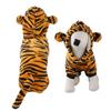 Hooded Dog Winter Coat Cow Pullover for Cold Weather Four-Legged Clothing
