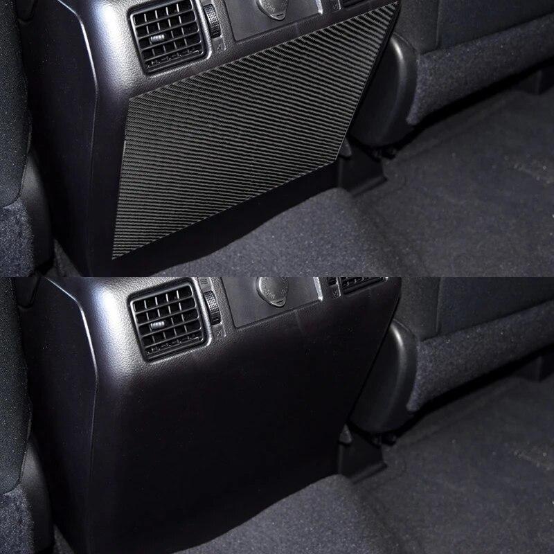 Car Armrest Box Anti-Kick Pad Decals For Toyota Tundra 2014-2018 Accessories Auto Rear Seat Kick Cover Sticker Trim