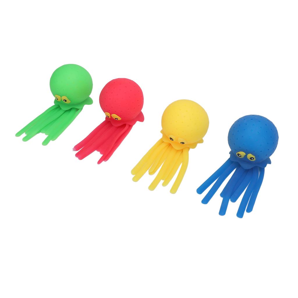 Octopus Ball Toy Luminous Stress Relief Cute Sensory Kids Bath Toy for Boys Girls for Beach Pool