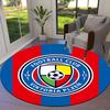 FC Viktoria Plzen Round Area Rug,Carpet Rug for Living Room Bedroom Sofa Playroom Decor,Non-slip Floor Mat