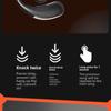 Knochenleitung Ohrhänger Ohr Kabelloses Bluetooth Headset Sport Komfort, Kein Gefühl und Lange Akkulaufzeit
