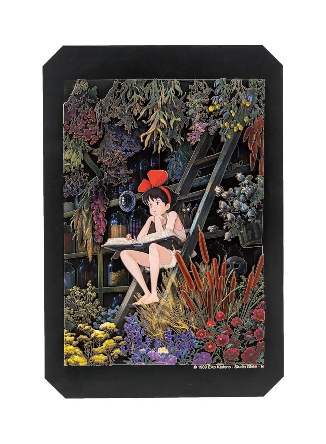 Paper Shadow Art SA-02 Kiki s Delivery Service Girl s Time