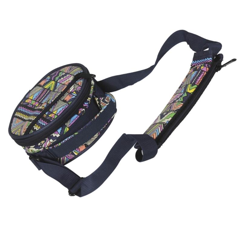 

Compact Handheld Percussion Instrument Bag Stylish Ethnic Pattern, Durable Fabric, Shoulder Bag and Drum Storage Bags 1