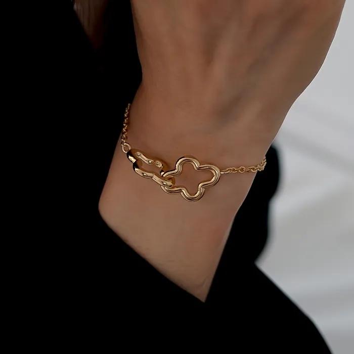 HUG BLOOM BRACELET_GOLD