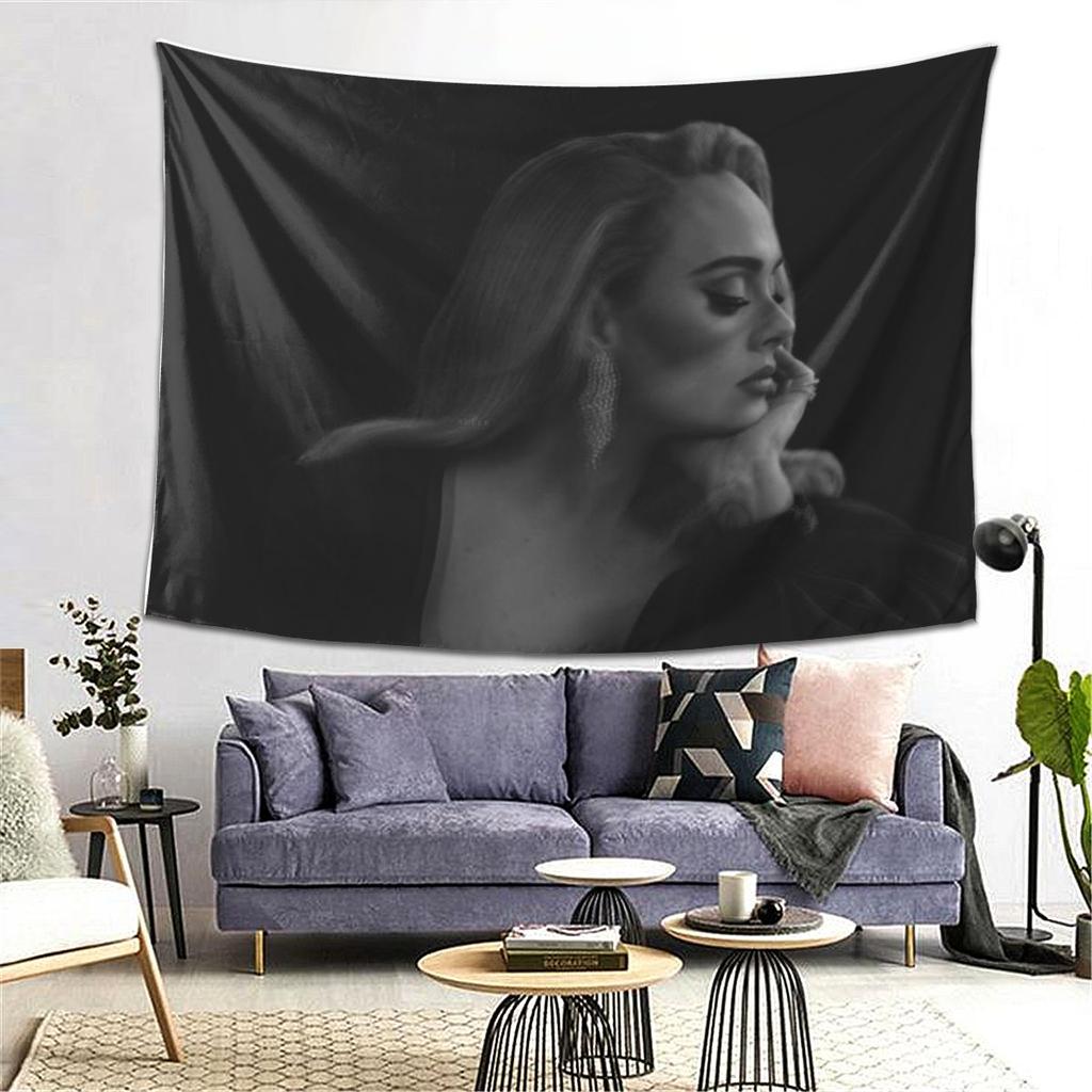 Cool Singer Adele Tour 2024 Tapestry Wall Hanging Aesthetic Home Decor Tapestries for Dorm Room