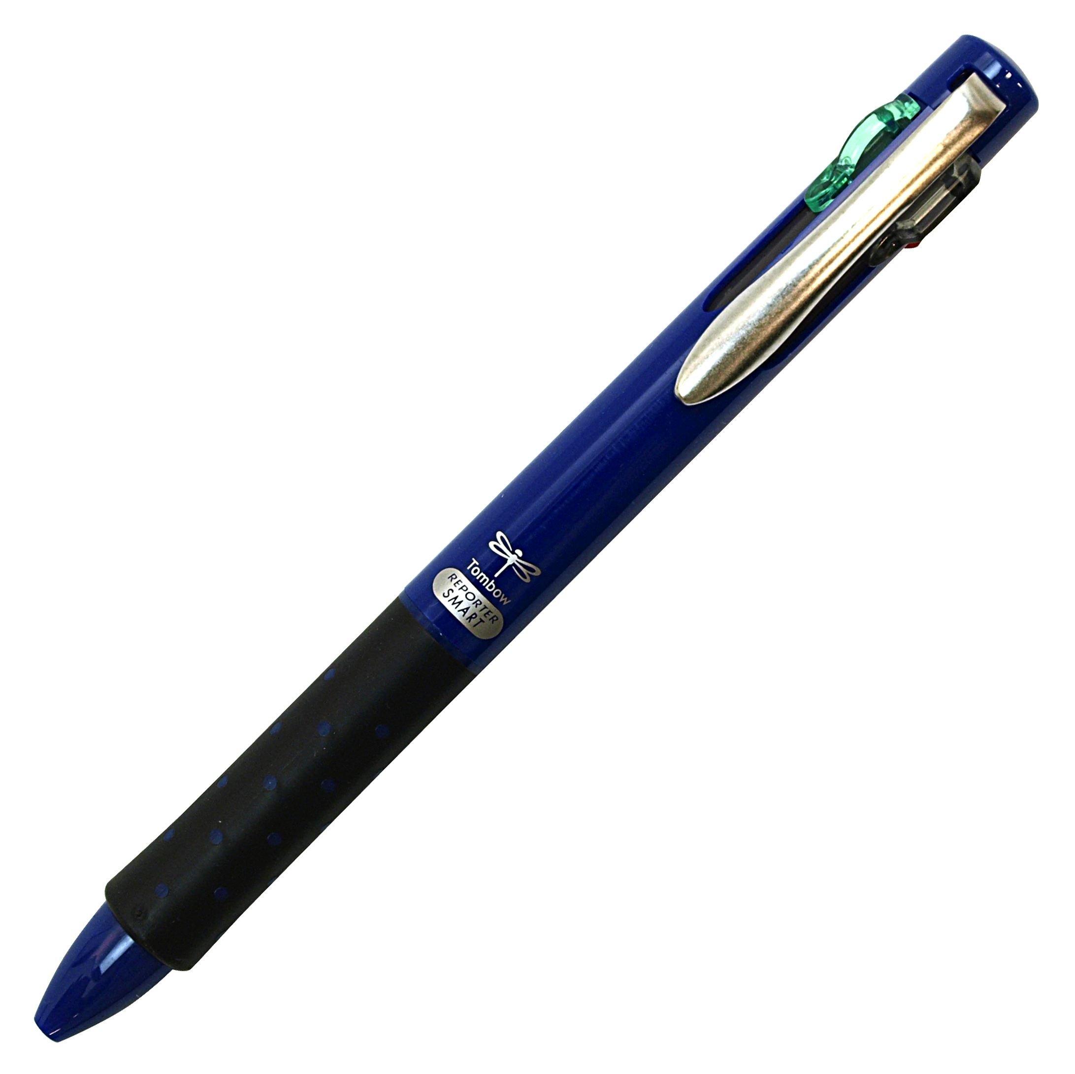 Шариковая ручка Tombow Reporter Smart, 4 цвета (синий)