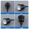 3rd Gen LED High Beam Bulb: Round, High Brightness, Long Distance, Lens-Focused Car Light for DIY Headlight Modification