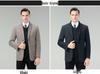 Men's Plus Size 2025 Double-Faced Wool Coat with Detachable Inner Down Jacket and Suit Collar