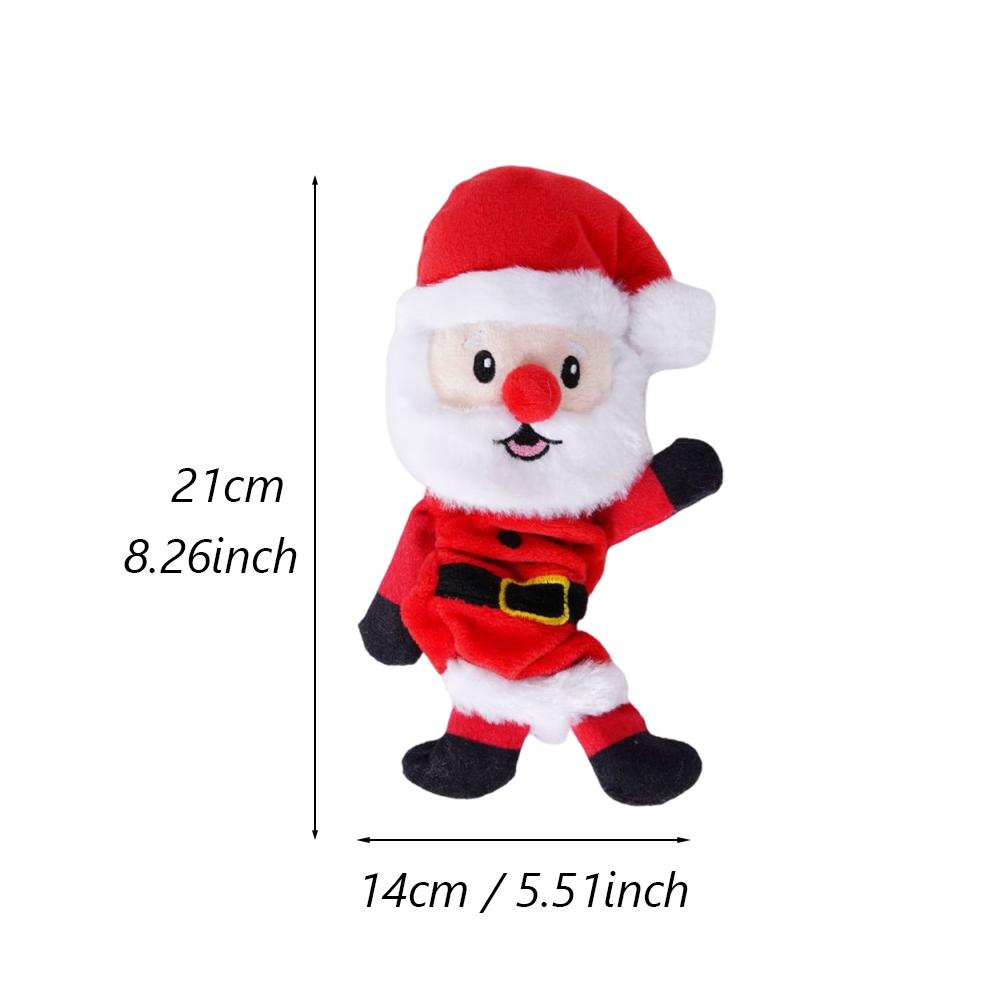 Christmas Squeak Pet Toy for Small Medium Dogs Plush Chew Puppy Big Dog Playing Accompanying Dolls Teeth Cleaning mascotas Toys