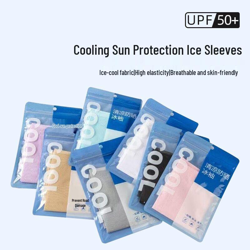 

Ice Silk Sun Protection Arm Sleeves – Solid Color, Thickened for UV Protection, Ideal for Cycling, Driving & Outdoor Sports Black Thickened Solid Thumb Sleeve 2070