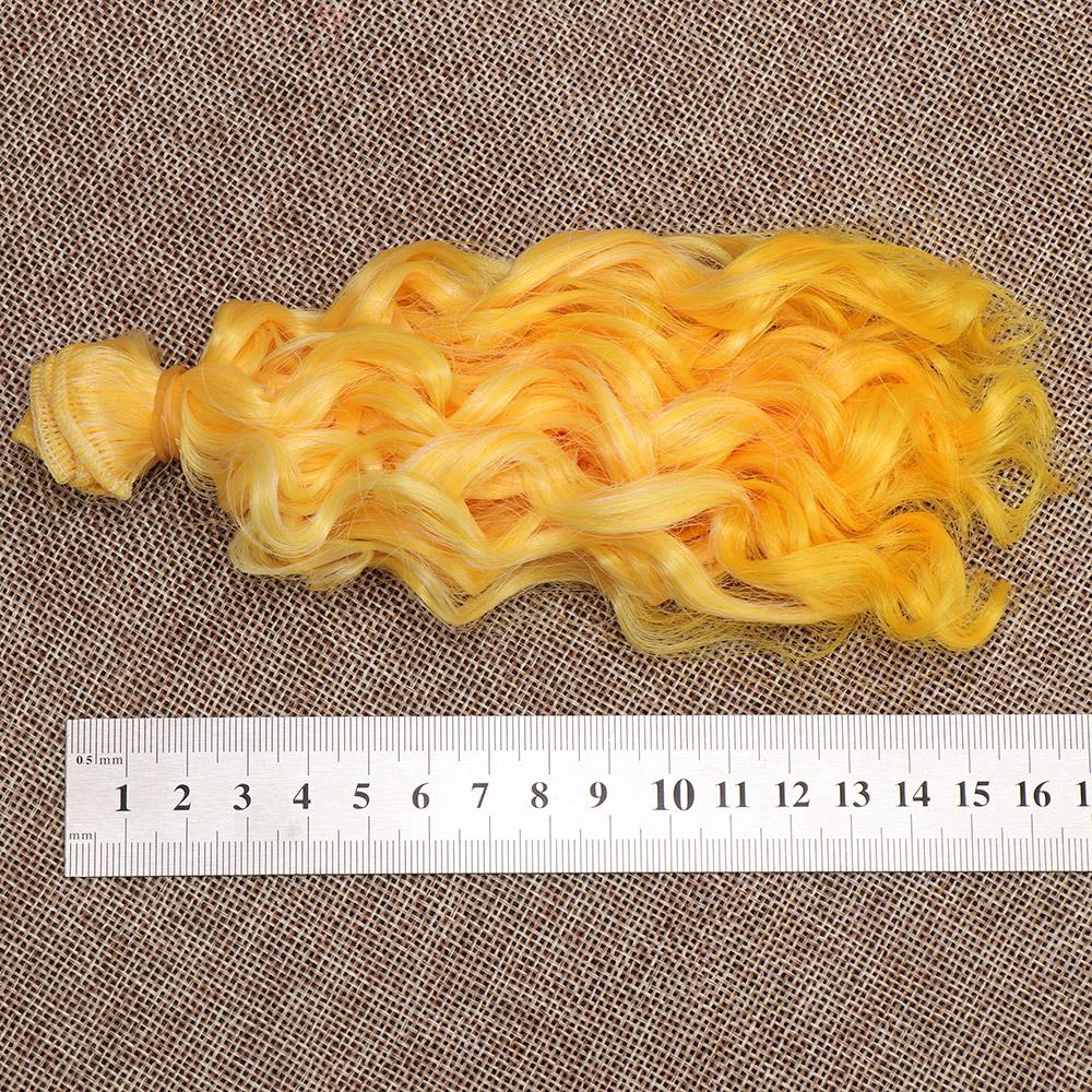 1/6 1/4 1/3 Doll Curly Hair Fashion Multicolor High-temperature Wire Long Wigs DIY Dolls Accessories Styling Tools Kids Toys