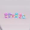 12 Rainbow Bear Love Bear Ornament Micro Landscape Cake Decorative Toys