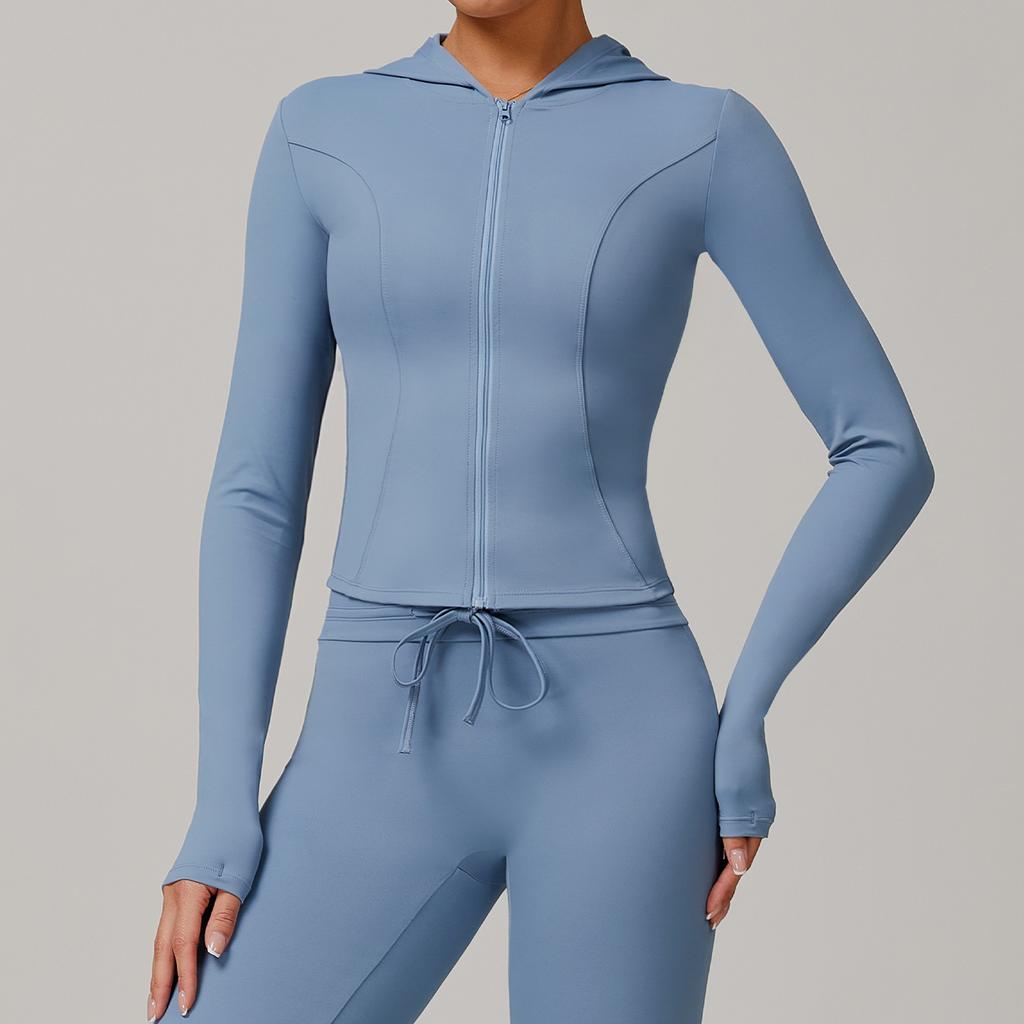 Sports Zipper Sun Protection Clothing For Women, Long Sleeved, Cool, Breathable, UV Resistant, Breathable Sun Protection Clothing Jacket For Women