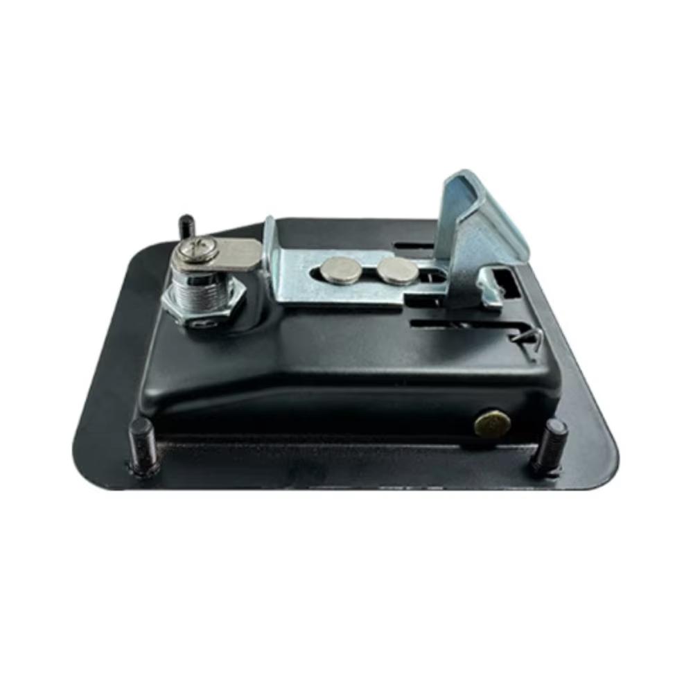 Heavy Duty Durable Carbon Steel Zinc Alloy Compression Paddle Lock Industrial Cabinet Toolbox Black Powder Coated Handle Latch