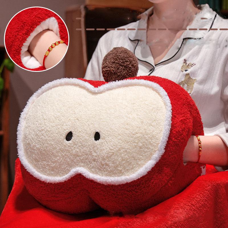 2‑in‑1 Convertible Pillow Blanket, Soft Plush Flannel Throw Pillow to Warm Blanket, Portable Multi‑use Cushion for Car Office Home Travel