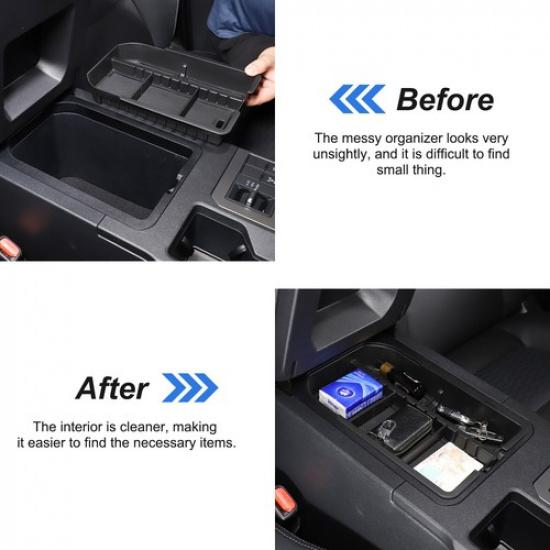Storage Box Center Organizer Armrest Tray For Toyota Land Cruiser LC250 2024+