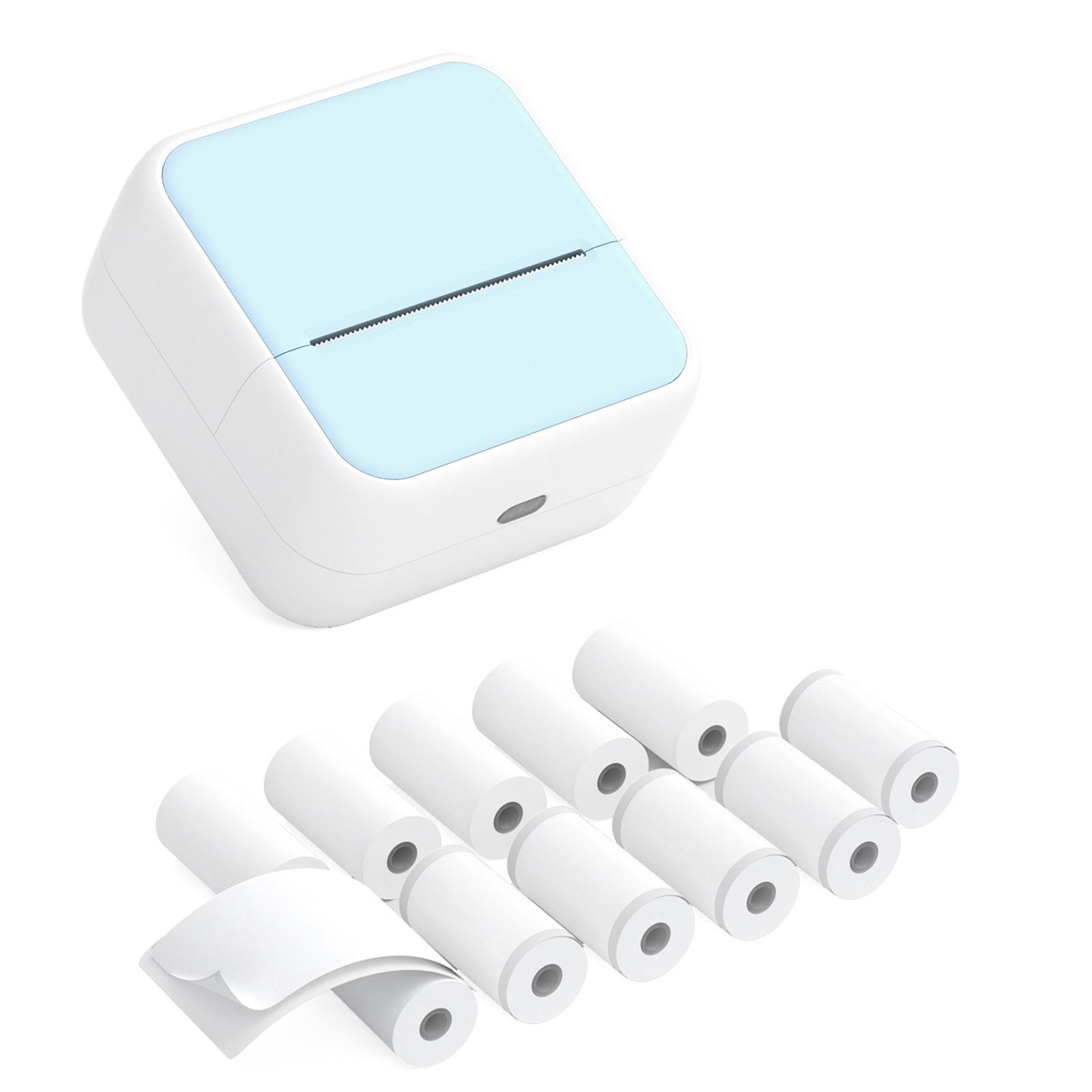 

Mini Pocket Printer Portable Thermal Instant Photo Printing Label Maker Machine BT Wireless Connect Compatible with for BL-11