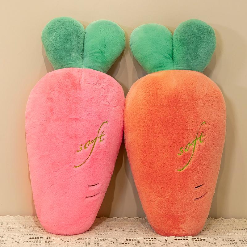 Cute Carrot Sleep Pillow Doll Plush Toy Home Decor Children Kids Birthday Gift