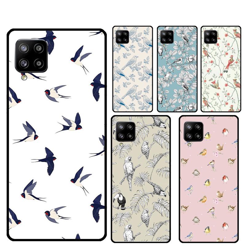 Birds Flock For Samsung Galaxy A55 A35 A15 A36 A56 A26 A16 A22 A32 A52 A54 A34 A53 A33 A13 A06 A05 Case