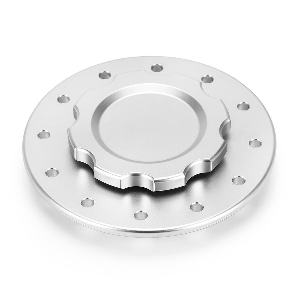 Ausgleichsbehälterdeckel aus Billet-Aluminium mit 12 Schraubenlöchern und 3-Zoll-ID-Öffnung für RI-Brennstoffzellen