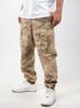 Jigga Wear Brown Camo Tactical, Field, Military, Combat Pants for Men S