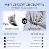 Natural Look 3D Faux Mink Lash Wispy Style DIY Lash Extension Kit  Makeup Enhancement