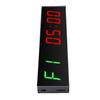 1.5 Inch Gym Timer Clock 6 Modes Type C LED Workout Interval Digital Timer Countdown Up Stopwatch with Remote Control