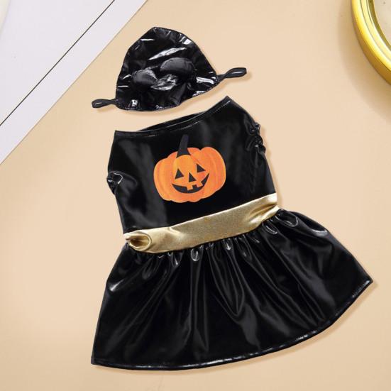 Yousheng Dog Costume Pet Dress Up Prisoner Samurai Godfather Apparel Halloween Cosplay Party Outfit for Small Medium Dogs