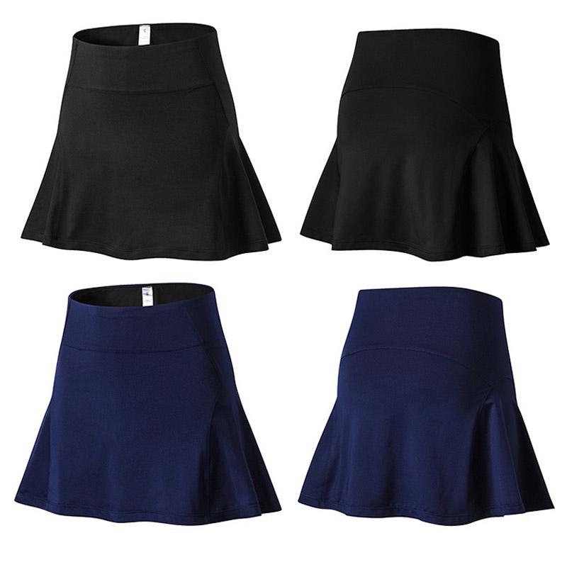 Women Running Skirt High Waist Double Layer Fitness Quick Dry Short Skirt