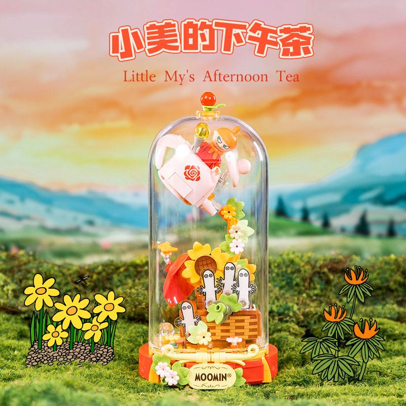 Muumien Joulu Roaming Collection Building Block Building Toys Cartoon Decoration Model Educational Kids Gift Building Blocks