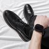 Herren Lederschuhe zum Schnüren High-End Bankettkleid Hochzeit Herren Outdoor Konferenz Business Schuhe Lässige Herrenschuhe