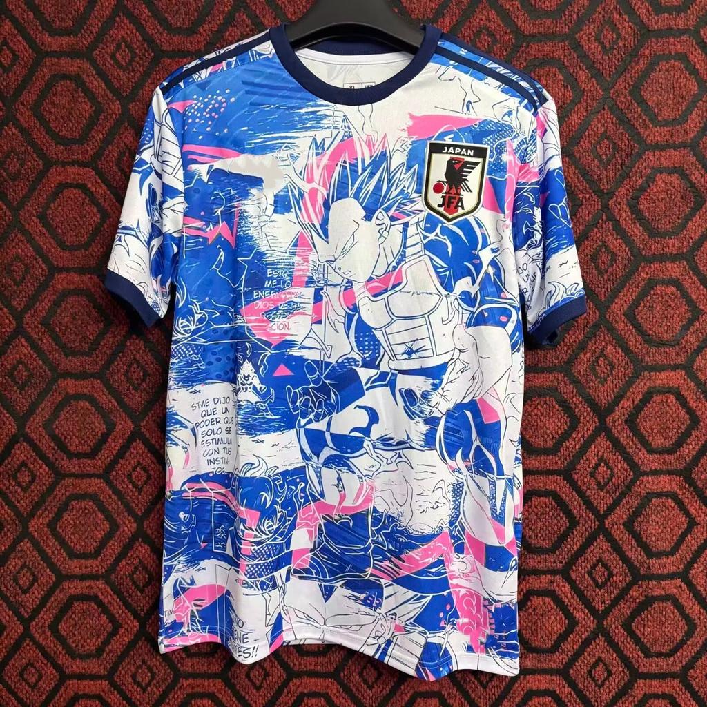 Japan National Football Jersey Anime Manga Short-sleeved Football Jersey Japan National Team Jersey