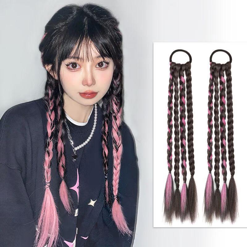 

Colorful Braided Hair Extensions