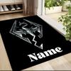 Custom Name BT21 Character Collection Carpet Rug Customizable Soft Washable Anti-Slip Home Living Room Sofa Mats Personalized Rug. 0909139