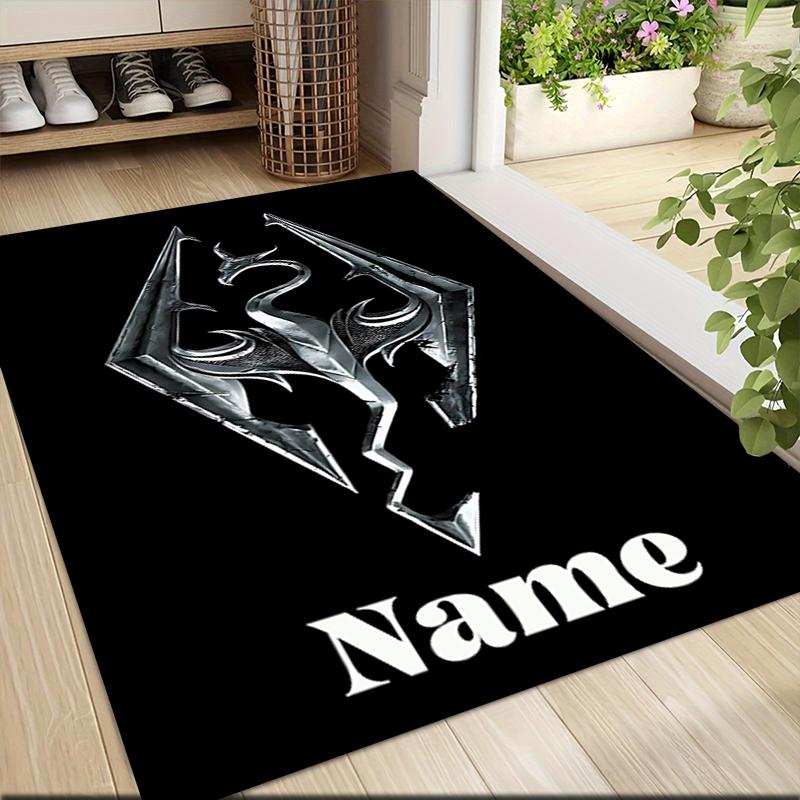 Custom Name BT21 Character Collection Carpet Rug Customizable Soft Washable Anti-Slip Home Living Room Sofa Mats Personalized Rug. 0909139