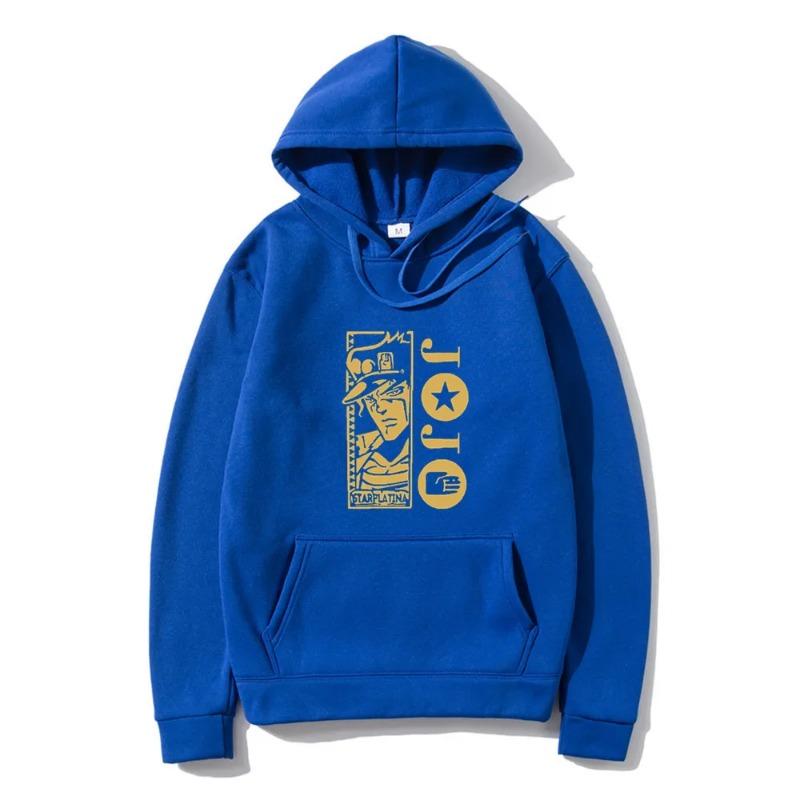 Harajuku JOJO's Bizarre Adventure Hoodies Printed Men's Hoodie Streetwear Casual Sweatshirts Clothing Hoodies & Sweatshirts Men’s