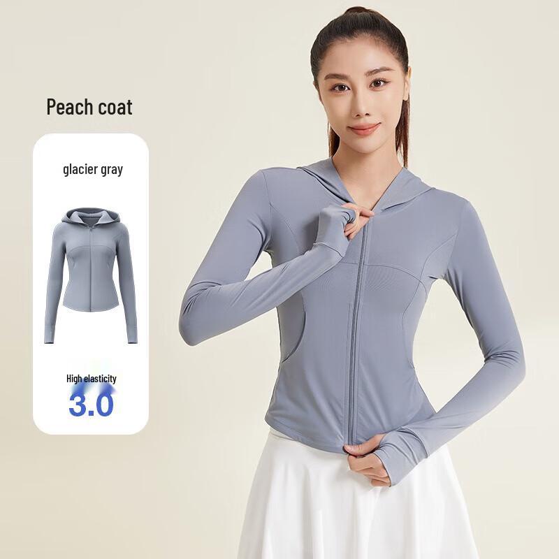 Yishan Yisi Women s Cool-Feel Sun Protection Hooded Jacket M