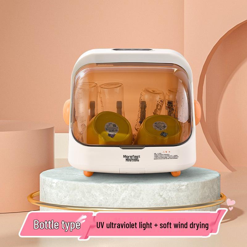 Magic Stone Countertop Disinfection & Drying Cabinet for Baby Bottles, Tea Sets, Bowls, and Dishes
