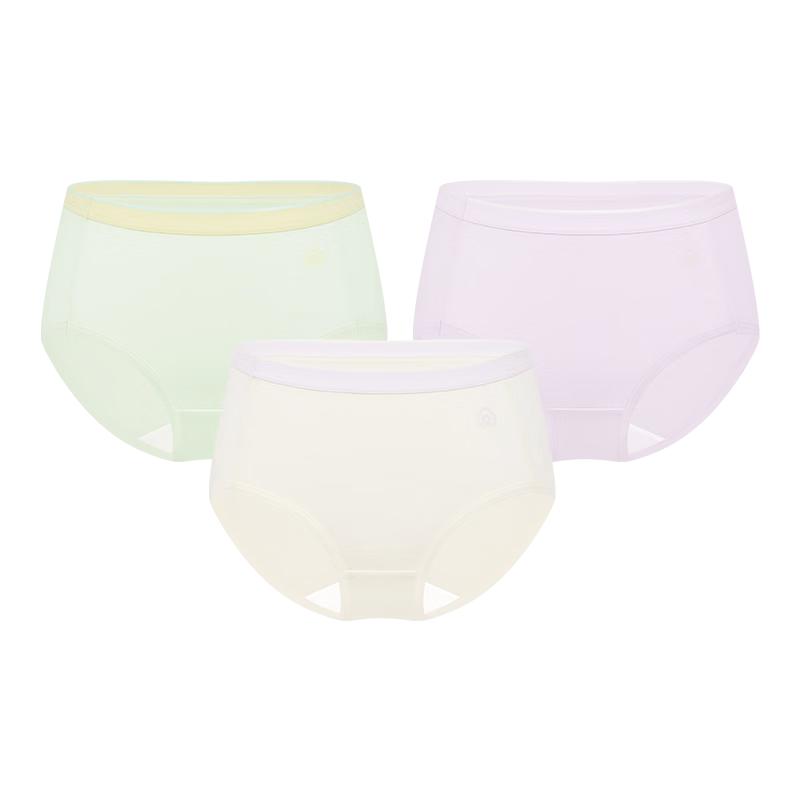 PurCotton Women s 95% Cotton Breathable Antibacterial Briefs 3-Pack M