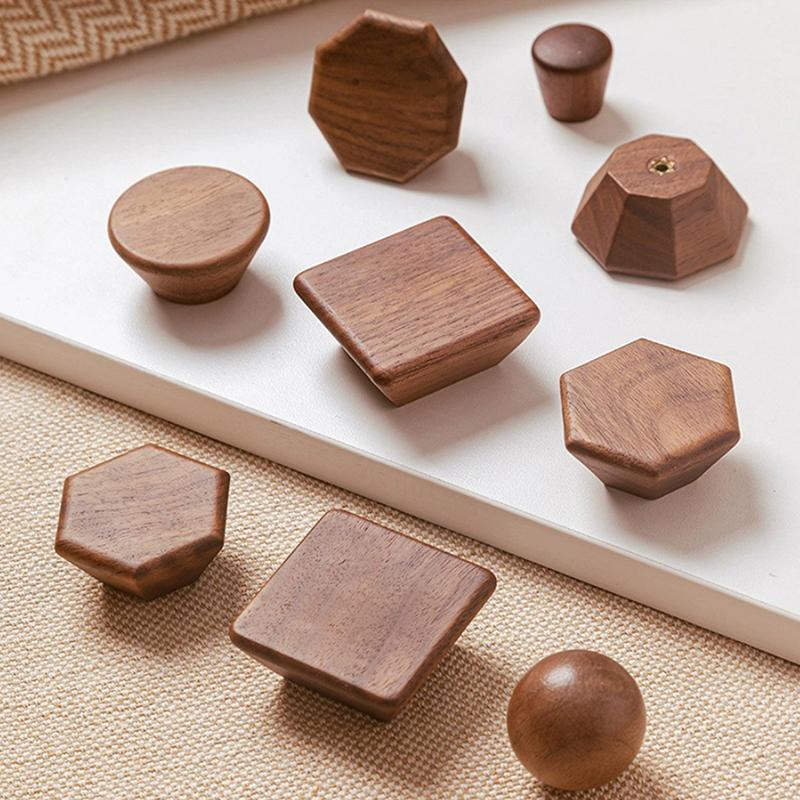 Multifarious Wood Knobs Round Kitchen Cabinet Handles Dresser Drawer Knobs Store Kitchen Cabinets Pulls Furniture Handles