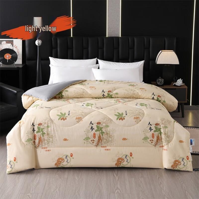 

Haomianhaomeng All-Season Skin-Friendly Printed Quilt