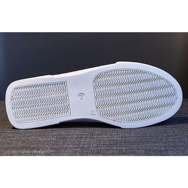 Sportiniai sandalai, moteriški viršutiniai drabužiai vasaros studentams, tinkami laisvalaikio balti batai plokščiu dugnu