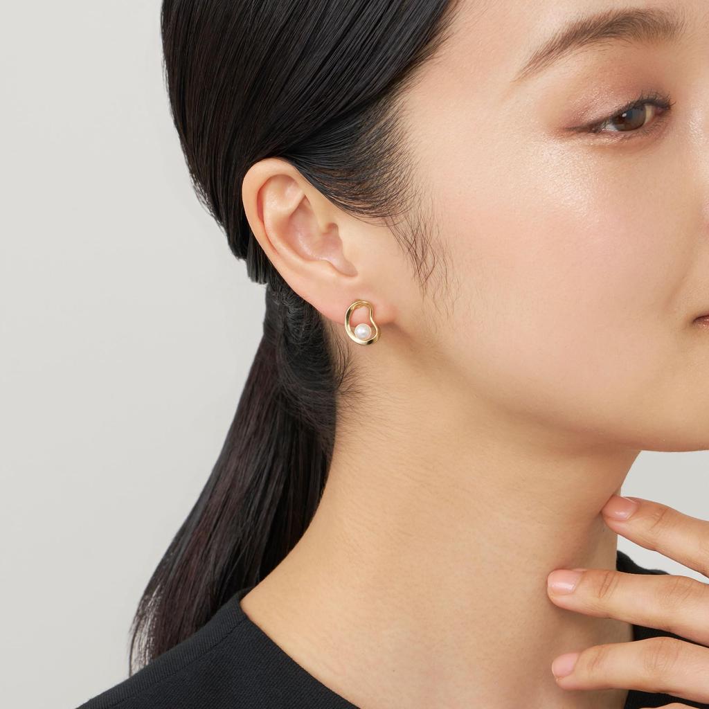 Kuma Earrings KM8E0163 PF [Official] [Vendome Aoyama] [Kengo + MA,YU]