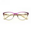 1.0 ~ 3.5 Metal Eyeglass Legs Presbyopia Glasses HD Fashion Cat Eye Reading Glasses Women's Decorative/eye Protection Glasses